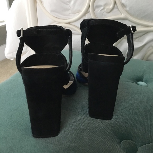 Saks Fifth Avenue - Carissa Suede Block Heels - Picture 8 of 8